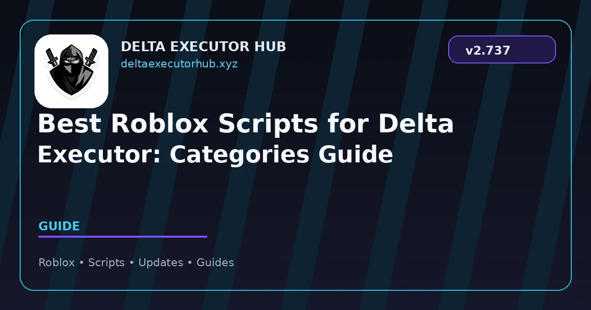 Best Roblox Scripts for Delta Executor: Categories Guide