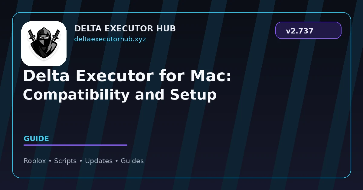 Delta Executor for Mac: Compatibility and Setup