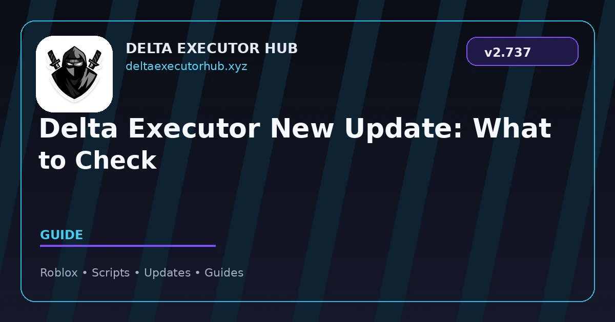 Delta Executor New Update: What to Check