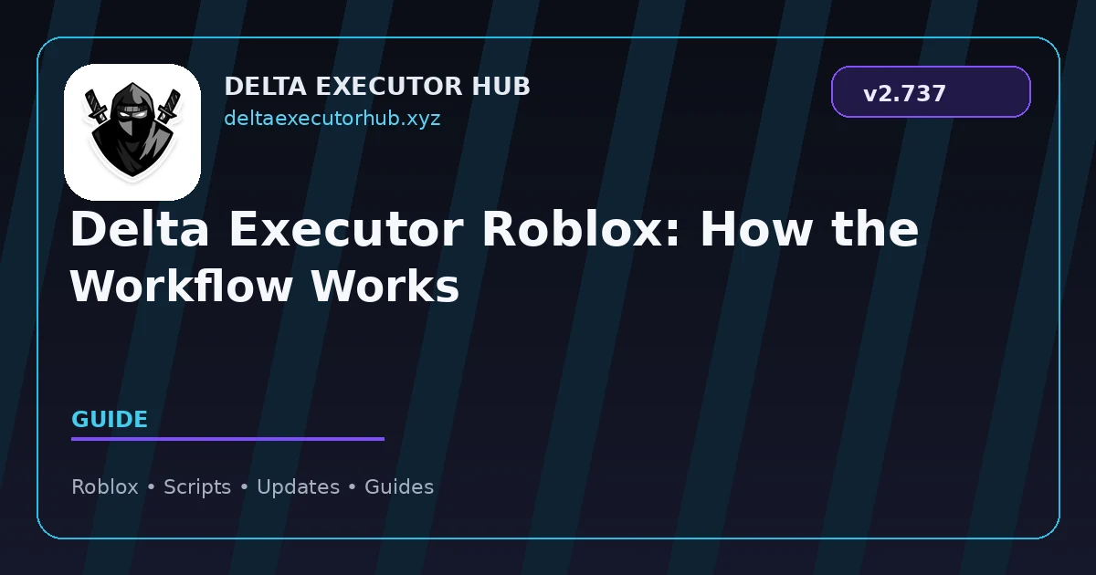 Delta Executor Roblox: How the Workflow Works